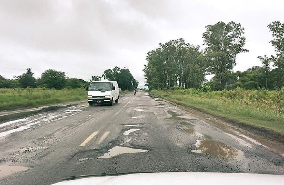 Ruta Nacional 11 baches